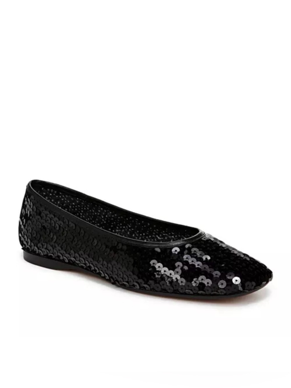 Vince Leah Sequin Ballet Flats